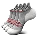 BULLIANT Women Athletic Ankle Running Socks Multi-Pack Cushioned No Show