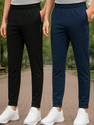 Bullmer Pack of 2 Men Solid Multicolor
