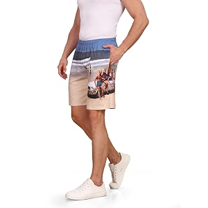 BULLMER Regular Fit Cotton Blend Summer Shorts