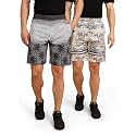 BULLMER Regular Fit Cotton Blend Summer Shorts