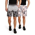 BULLMER Regular Fit Cotton Blend Summer Shorts