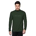 BULLMER Solid Cotton Blended Full Sleeve Turtle