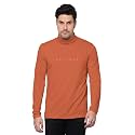 BULLMER Solid Cotton Blended Full Sleeve Turtle