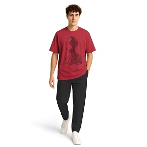 BULLMER Trendy Co-ords with Oversized T-Shirt