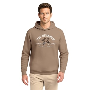 BULLMER Trendy Cotton Blend Sweatshirt for Men