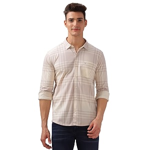 BULLMER Trendy Regular Fit Striped Causal Full