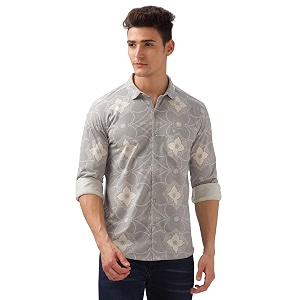 BULLMER Trendy Regular Fit Striped Causal Full