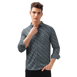 BULLMER Trendy Regular Fit Striped Causal Full