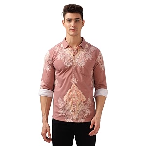 BULLMER Trendy Regular Fit Striped Causal Full