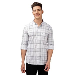 BULLMER Trendy Regular Fit Striped Causal Full