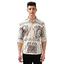BULLMER Trendy Regular Fit Striped Causal Full