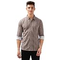 BULLMER Trendy Regular Fit Striped Causal Full