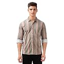 BULLMER Trendy Regular Fit Striped Causal Full