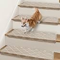 Bullnose Carpet Stair Treads for Wooden Steps Indoor 9" x 28"