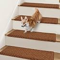 Bullnose Carpet Stair Treads for Wooden Steps Indoor 9.5" x 36"