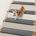 Bullnose Carpet Stair Treads for Wooden Steps Indoor 10" x 40"