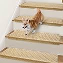 Bullnose Carpet Stair Treads for Wooden Steps Indoor 9.5" x 32"