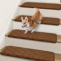 Bullnose Carpet Stair Treads for Wooden Steps Indoor 9.5" x 32"