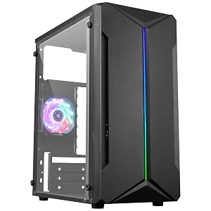 all-in-one desktop computer set intel i7 4rd gen 16 gb ram 256 gb ssd  500 gb hdd 1934 hd led monitor rgb kb amp mouse wifi windows 10 pro ms office i7-16-256-500