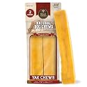 Bully Bunches Extra Large Authentic Yak Cheese Himalayan Chews for Large Dogs &amp; Aggressive Chewers - All Natural Dog Treat Dental Chews, Made with Real Yak Milk - Lactose &amp; Rawhide Free (2 PK)
