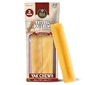 Bully Bunches Medium Authentic Yak Cheese Himalayan Chews for Medium &amp; Small Dogs - All Natural Dog Treat Dental Chews, Made with Real Yak Milk - Lactose &amp; Rawhide Free (2 Pk)