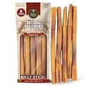 Bully Bunches Premium (12" Standard - 5 Pack) Odor Free Bully Sticks for Small &amp; Medium Dogs - Consistently Sized, Long Lasting Chews for Oral Care - All Natural Beef Dog Treats
