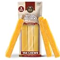 Bully Bunches Small Authentic Yak Cheese Himalayan Chews for Small Dogs &amp; Puppies - All Natural Dog Treat Dental Chews, Made with Real Yak Milk for Teething - Lactose &amp; Rawhide Free (3 Pk)