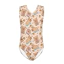 Bulopur Girls' One-Piece Swimwear Age 3-14 Years Teens Little Kids Polyester Swimsuits Sleeveless Bathing Suit