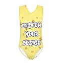 Bulopur Girls' One-Piece Swimwear Age 3-14 Years Teens Little Kids Polyester Swimsuits Sleeveless Bathing Suit