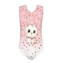 Bulopur Girls' One-Piece Swimwear Age 3-14 Years Teens Little Kids Polyester Swimsuits Sleeveless Bathing Suit