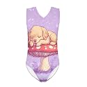 Bulopur Girls' One-Piece Swimwear Age 3-14 Years Teens Little Kids Polyester Swimsuits Sleeveless Bathing Suit