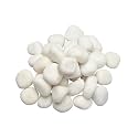 Crystal White Marble Pebbles for Garden &amp; Home D?cor Pebbles for Balcony Landscaping and Garden Stones 15kg (25-50 mm, Crystal White)