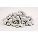 50 kg Crystal White Pebbles for Garden, Landscape and Decorative Pebbles Stones, 50 kg (50 Kg, 60-75 mm, Crystal White) Snow (50, MM MED Big)