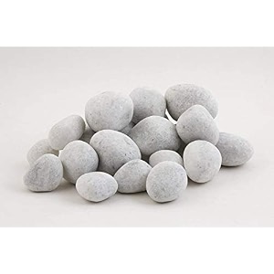 crystal white marble pebbles for garden amp home dcor pebbles for balcony landscaping and garden stones 10kg 25-50 mm crystal white