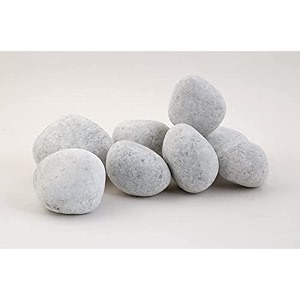 crystal white pebbles for garden amp home dcoraquariumvase fillerstable landscaping and garden stones 5kg 50-75 mm crystal white