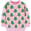 Bumeex Girls Cotton Crewneck Cute Sweatshirts The