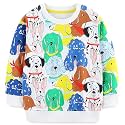 Bumeex Girls Cotton Crewneck Cute Sweatshirts The