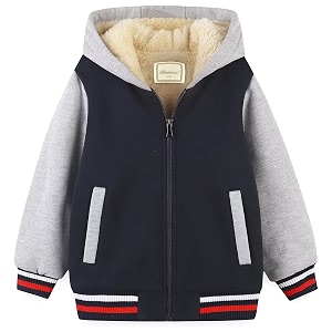 bumeex kids boy39s girl39s sherpa fleece lined jacket 2-14ytoddlerkid