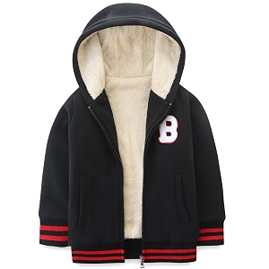 bumeex kids boy39s girl39s sherpa fleece lined jacket 2-14ytoddlerkid