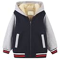 Bumeex Kids Boy's Girl's Sherpa Fleece Lined Jacket 2-14Y(Toddler/Kid)