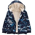 Bumeex Kids Boy's Girl's Sherpa Fleece Lined Jacket 2-14Y(Toddler/Kid)