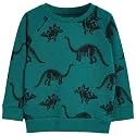 Bumeex Toddler Boys Crewneck Sweatshirts Cotton Long Sleeve Shirt Tops 2-7Y