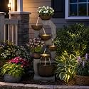 Bumilgar Outdoor Freestanding Water Fountain Large Garden Feature