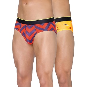 Bummer Mens Printed Micro Modal Briefs Underwear