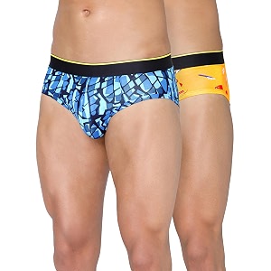 Bummer Mens Printed Micro Modal Briefs Underwear