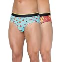 Bummer Men39s Printed Micro Modal Briefs Underwear