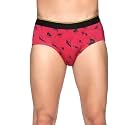 Bummer Printed Briefs for Men Solids