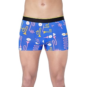 bummer printed micro modal trunks underwear for men  ultra soft amp breathable 3 times softer than cotton anti-bacterial stretchable for ultimate comfort amp style pack of 1 a shark tank product