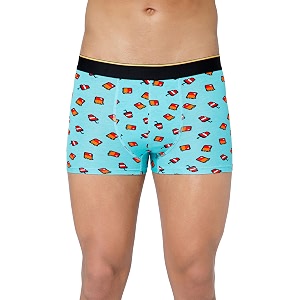 bummer printed micro modal trunks underwear for men  ultra soft amp breathable 3 times softer than cotton anti-bacterial stretchable for ultimate comfort amp style pack of 1 a shark tank product