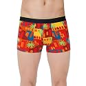 Bummer Printed Micro Modal Trunks Underwear for Men – Ultra Soft &amp; Breathable, 3 Times Softer Than Cotton, Anti-Bacterial, Stretchable for Ultimate Comfort &amp; Style, Pack of 1 (A Shark Tank Product)